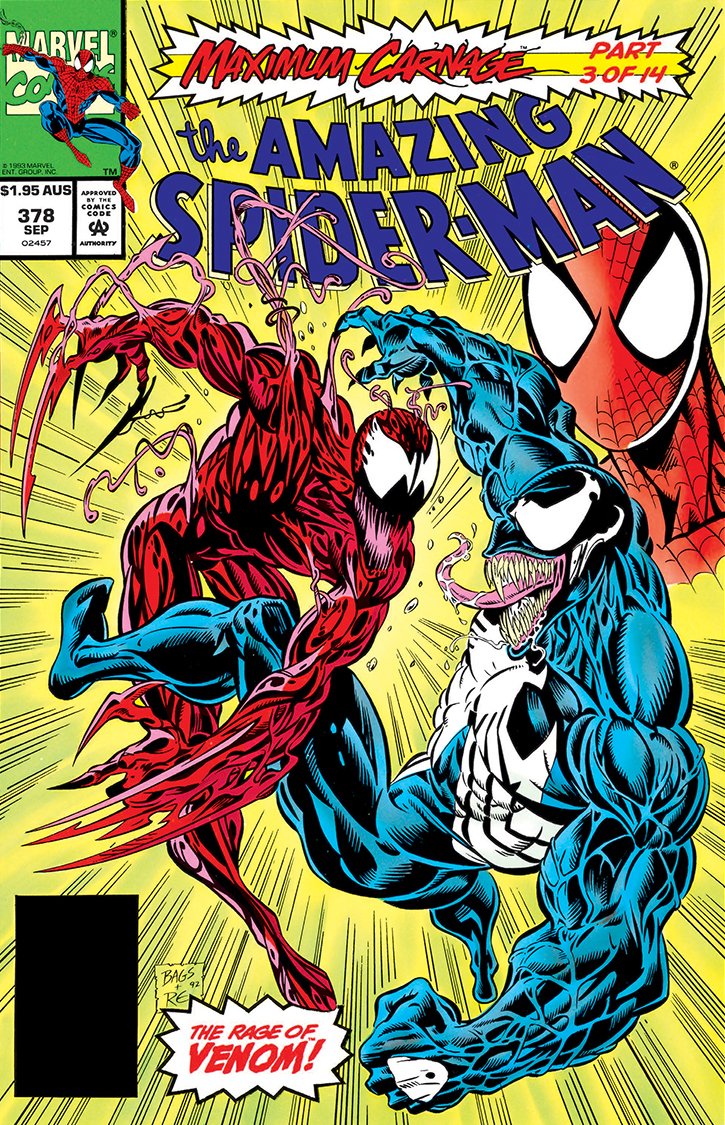 RT @YearOneComics: Amazing Spider-Man #378 cover dated June 1993. https://t.co/r1RO9pr9p5