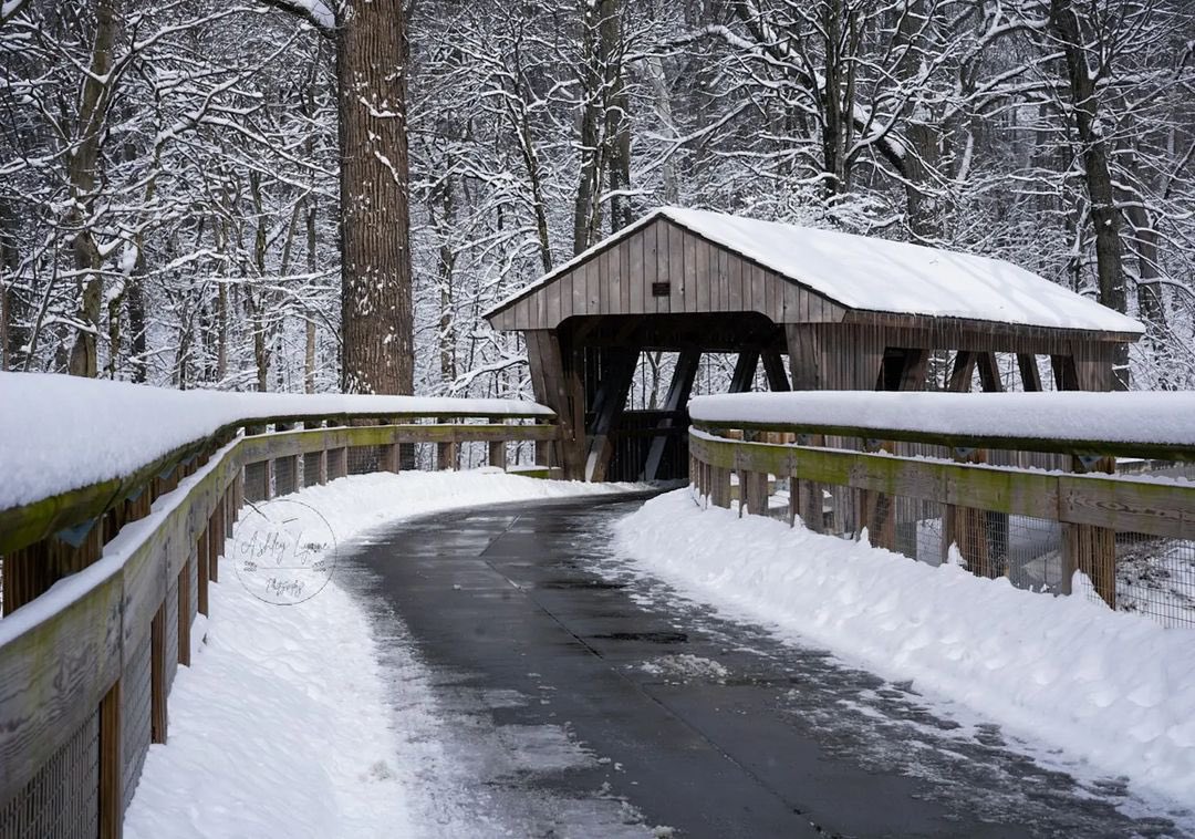 MyMetroparks's tweet photo. The temperatures may be chilly but the views out here are worth it! Get in a hike and enjoy a little slice of nature. 

Photo by IG/ashleylynne.photos https://t.co/0hNqshBT6c