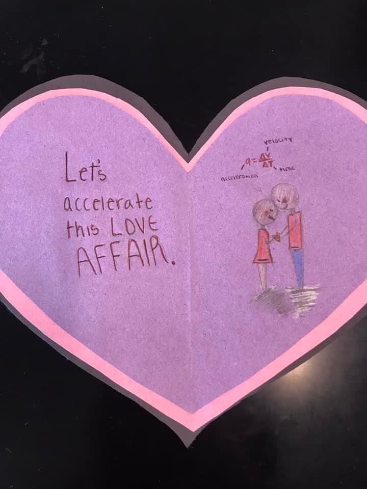 LazareScience's tweet image. Happy ❤️Day from JHS Physics 💘 #JagScience #LawsOfAttraction