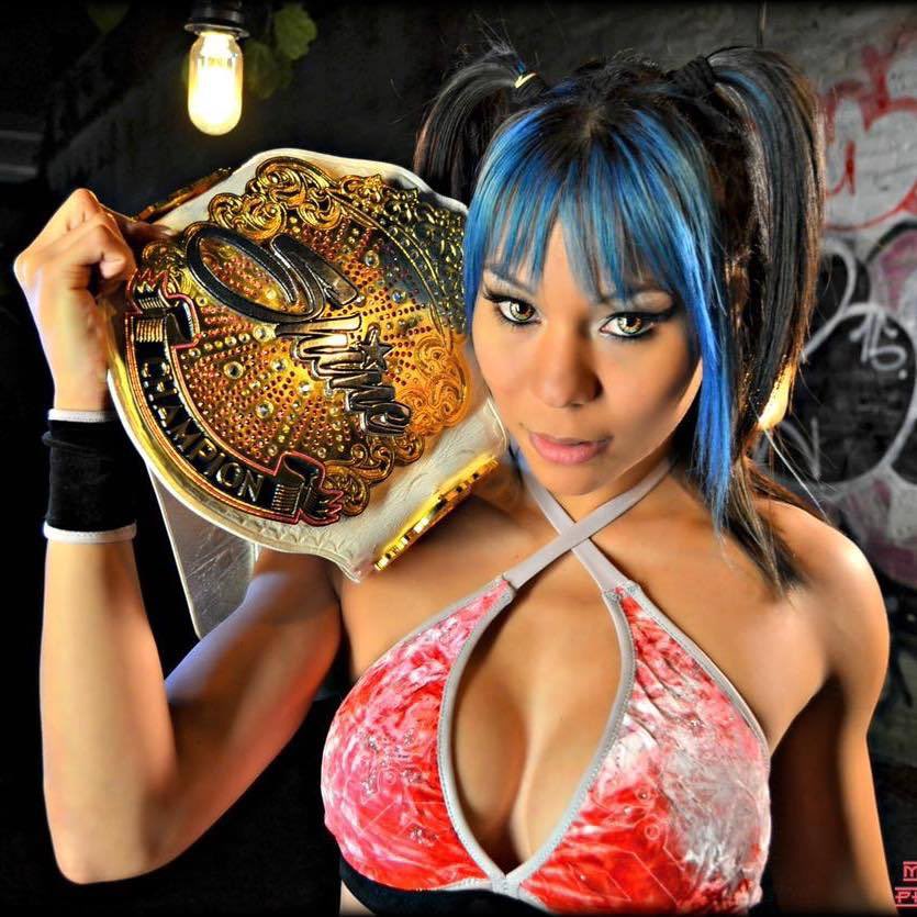 DAY 15: MIA YIM Mia Yim AKA The HBIC is a phenomenal wrestler! 