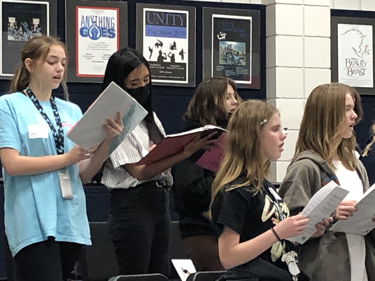 Having a great time at All-Region rehearsal with our friends from <a href="/OBMS_Choir/">OBMS Choir</a>!
<a href="/rcisdfinearts/">Royse City ISD Fine Arts</a> <a href="/SummersMSChoir/">Bobby Summers MS Choir</a> <a href="/RoyseCityISD/">Royse City ISD</a>