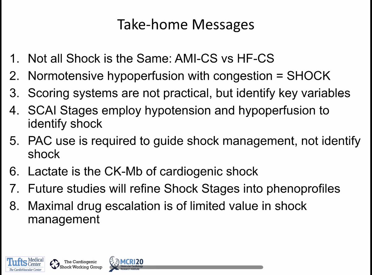 Amazing first session at #ShockWeek with some extremely helpful take home points for fellows!