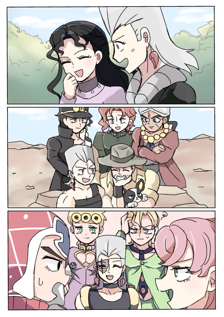 ずっと笑顔で #jjba