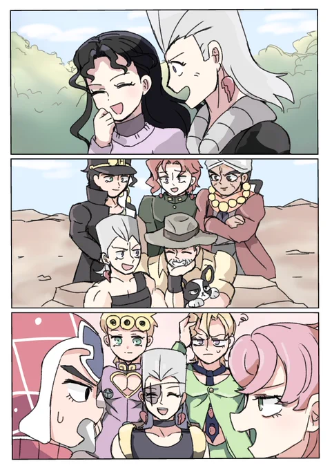 ずっと笑顔で #jjba