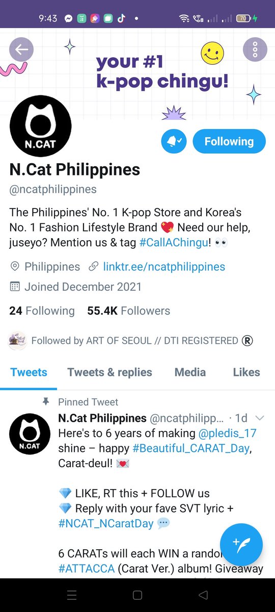 hoonprk05's tweet photo. @ArtOfSeoulPH @ncatphilippines Done! hoping to win☺️ https://t.co/T9RHRQw6nd