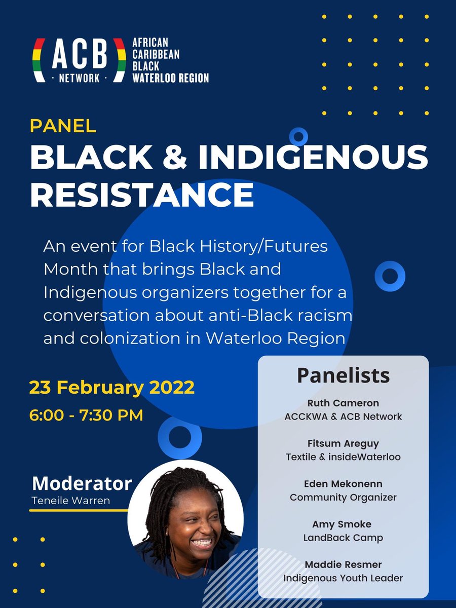 #BlackFuturesMonth Panel - Black and Indigenous Resistance 23 February 2022 #Solidarity