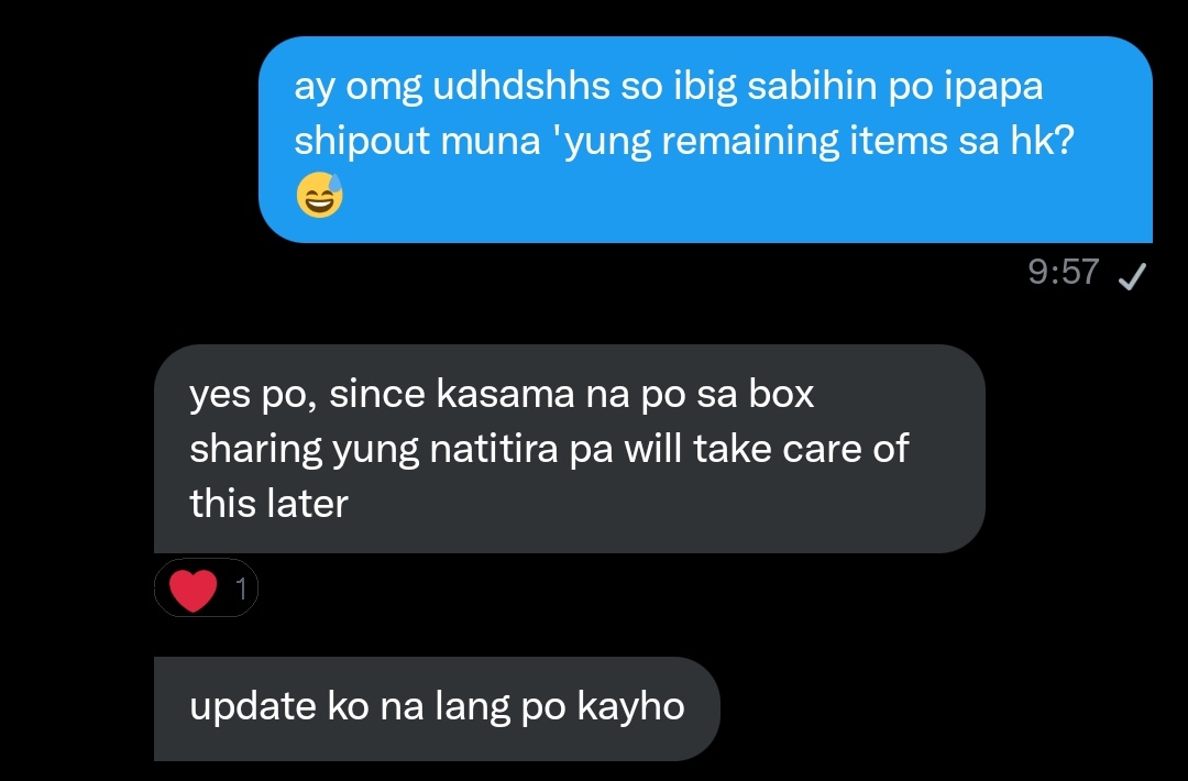 kamsahamjia's tweet photo. γ
‘ #jiapdates
hello, this is what my consol said regarding the shipout of items, uunahin daw po muna 'yung mga galing hk warehouse !! and then we will take care of the items here in ph once done ^^ thank you so much for your patience, update po ako ulit if may necessary + https://t.co/vPnCWutO05