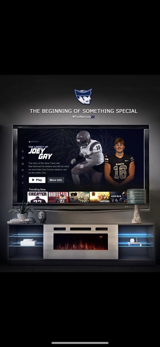 I’m very excited and very blessed to say I will continue being a pioneer thank you <a href="/CoachWaddle/">Andy Waddle</a> <a href="/CdRiggleman/">Caleb Riggleman</a> for this amazing opportunity. 100% committed <a href="/Marietta_FB/">Marietta College Football</a> thank you to everyone who helped me to get where I am!!#FIGHT