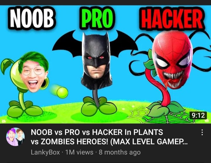 All Plants Evolution In The Game Plants Vs Zombies 2 - Noob Vs Pro Vs  Hacker 