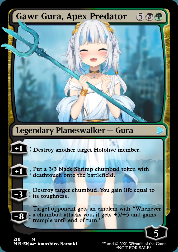 Despite her cute, docile appearance, one must not forget that this