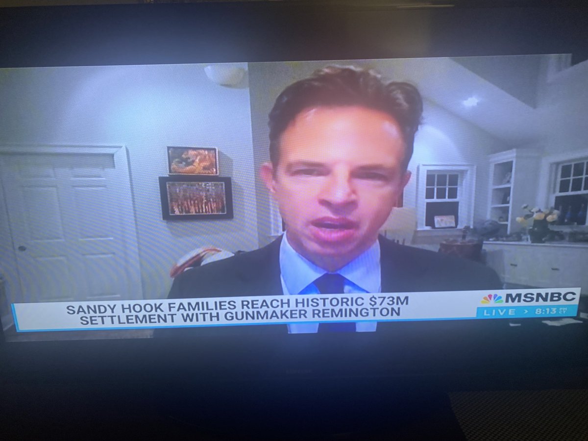 ninaagrawalmd's tweet photo. Largest settlement by gun industry ever.  It won’t help the sandy hook families.  But, maybe save others https://t.co/2jdipqP7L4