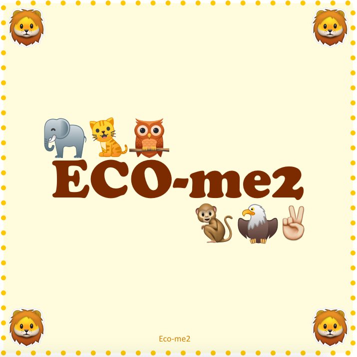 Me2Eco's tweet photo. Be good, be eco, love the eco-system ☀️🌙🌈🌧🌳🌻🐥🦁🐛🐠 https://t.co/LUWWcGQ99x