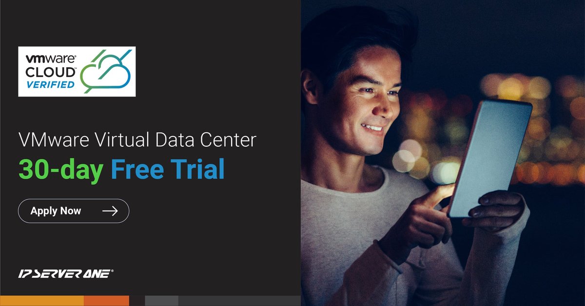 ipserverone's tweet image. Start your trial here! marketing.ipserverone.com/vmware-free-tr…
#VirtualDataCenter #vmWareCloud #CloudComputing #ipserver #ipserverone
