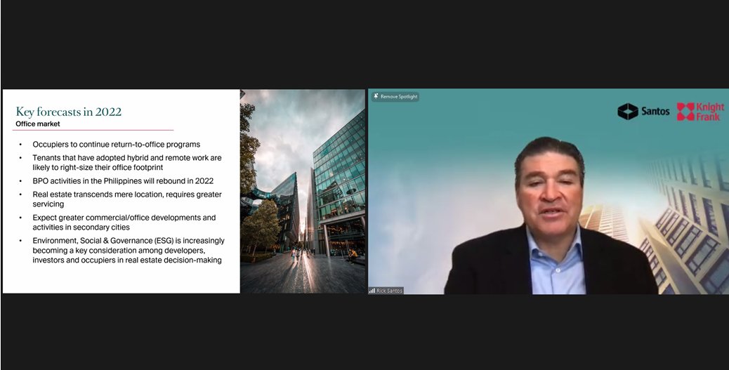HAPPENING NOW: Unveiling results of Q4 2021 real estate market performance and looking ahead on what forces will shape 2022. #MediaBriefing