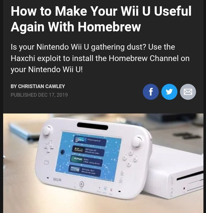 install homebrew channel wii u install homebrew channel wii u