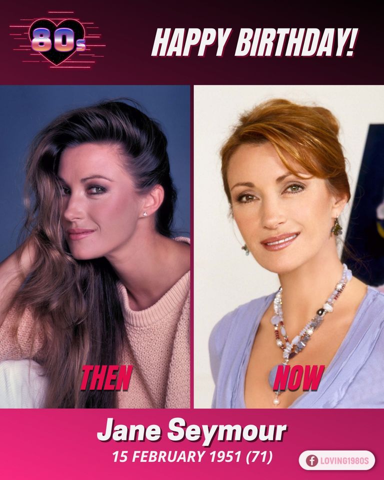 Wishing Jane Seymour 
a very happy 71st birthday! 