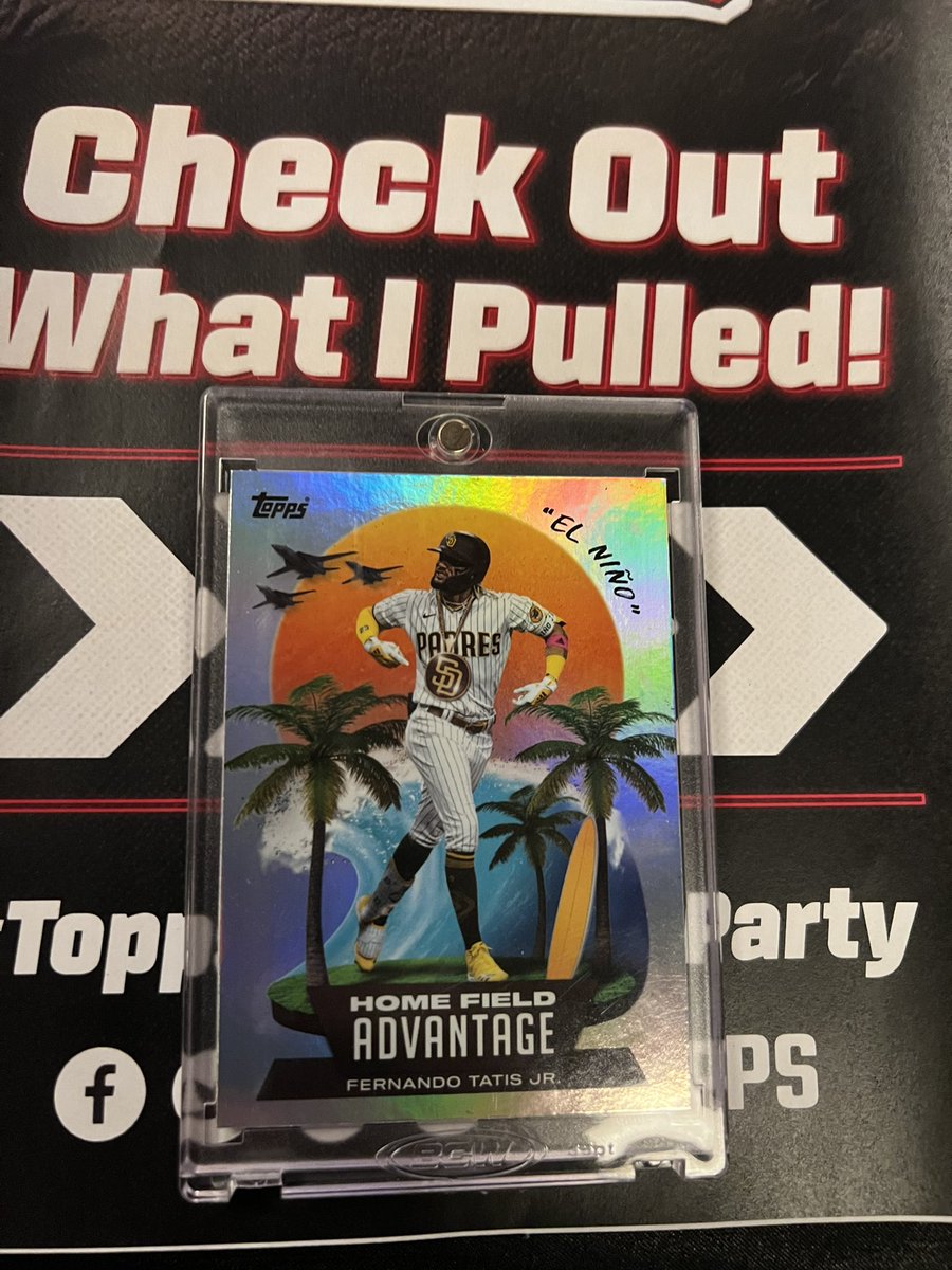 Just pulled this <a href="/Topps/">Topps</a> 2022 Rip Party!!! Giving this away . Follow and RT for your chance to win this ! #ToppsPremiereParty #ToppsSeries1RipParty