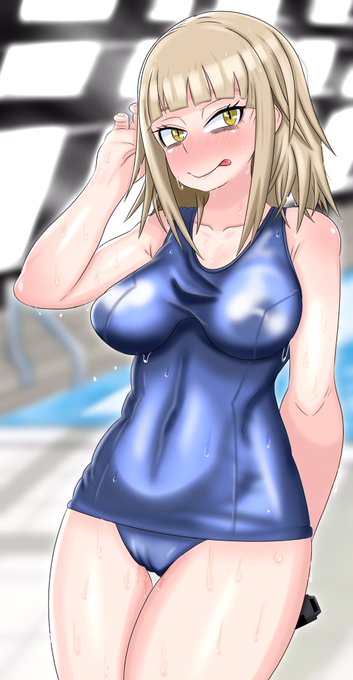 水着👙💕✨
#くそ寒いので水着絵を貼る #NSFW 