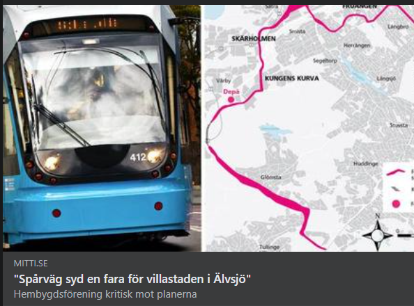 BramserudPetter's tweet photo. Rika i villaområden vill inte ha buller, föreslår att bullret flyttas till dom som inte har råd med att bo lyxigt #älvsjö #solberga #spårvägsyd @mittistockholm https://t.co/m9TKPAdUwD https://t.co/2mRSnGAuw7