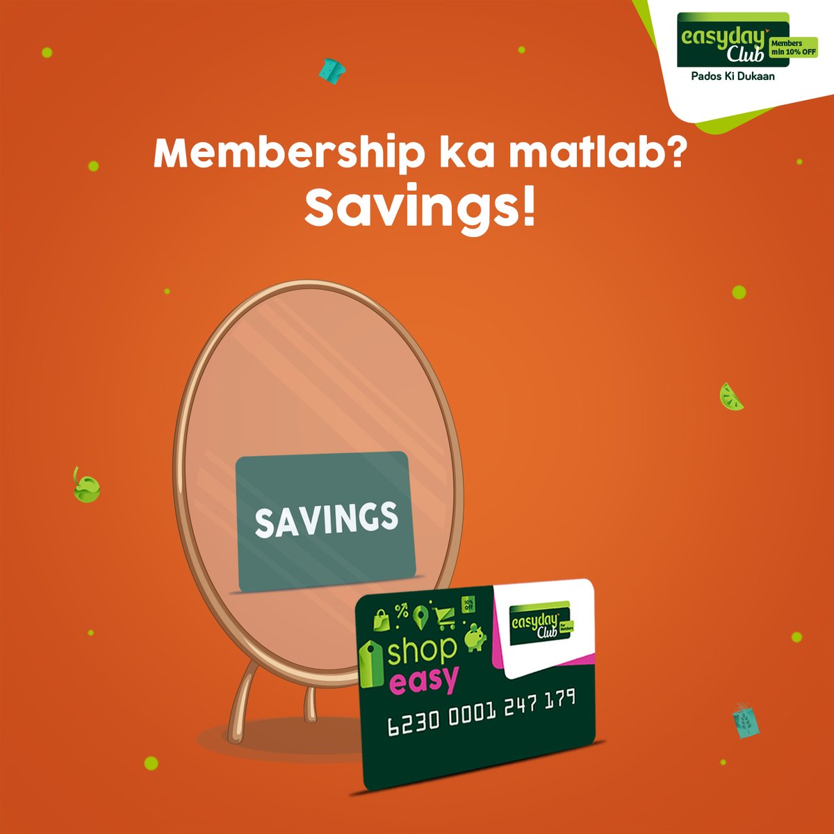 When the Easyday Club membership is synonymous to savings, why not get it now! Grab it now and start shopping.
smarturl.it/EasydayShop

#EasydayClubApp #OnlineShopping #GroceryShopping #MemberExclusiveOffers #Membership #MembershipBenefits #2hourdelivery