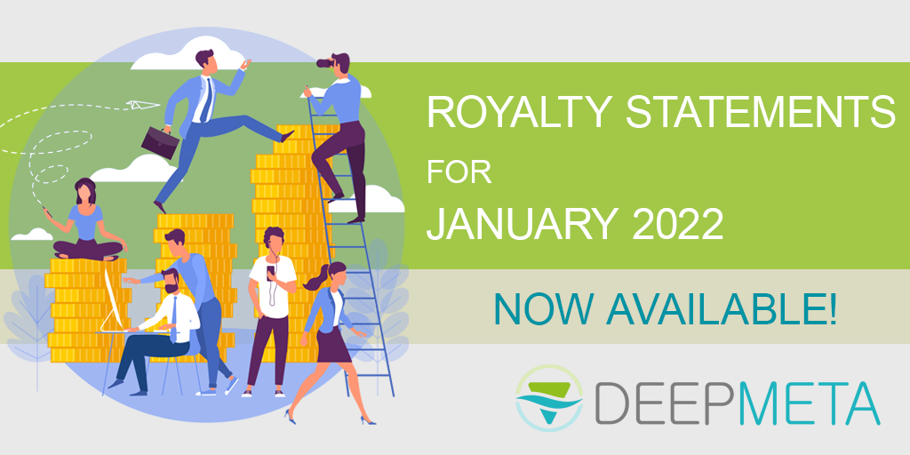 DeepMeta's tweet image. The Getty/iStock Royalty statements for January are out already! Just sync DeepMeta to pull them in. deepmeta.com