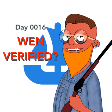 Day 0016 of tweeting at <a href="/opensea/">OpenSea</a> to verify <a href="/CryptoDadsNFT/">CryptoDads ♨️</a>. In a few days we'll have our first IRL meetup. This is a strong #NFTCommunity composed of real dads who like NFTs. What is the verified tick for <a href="/opensea_support/">OpenSea Support</a>? #DadArmy #LFG #WEN 👏 #VERIFIED 👏