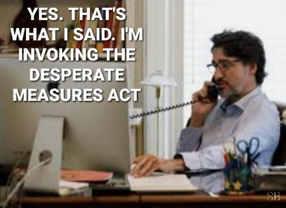 "Anyone in Canada who supports or furthers the Freedom Convoy on Facebook, Instagram, Twitter or any...