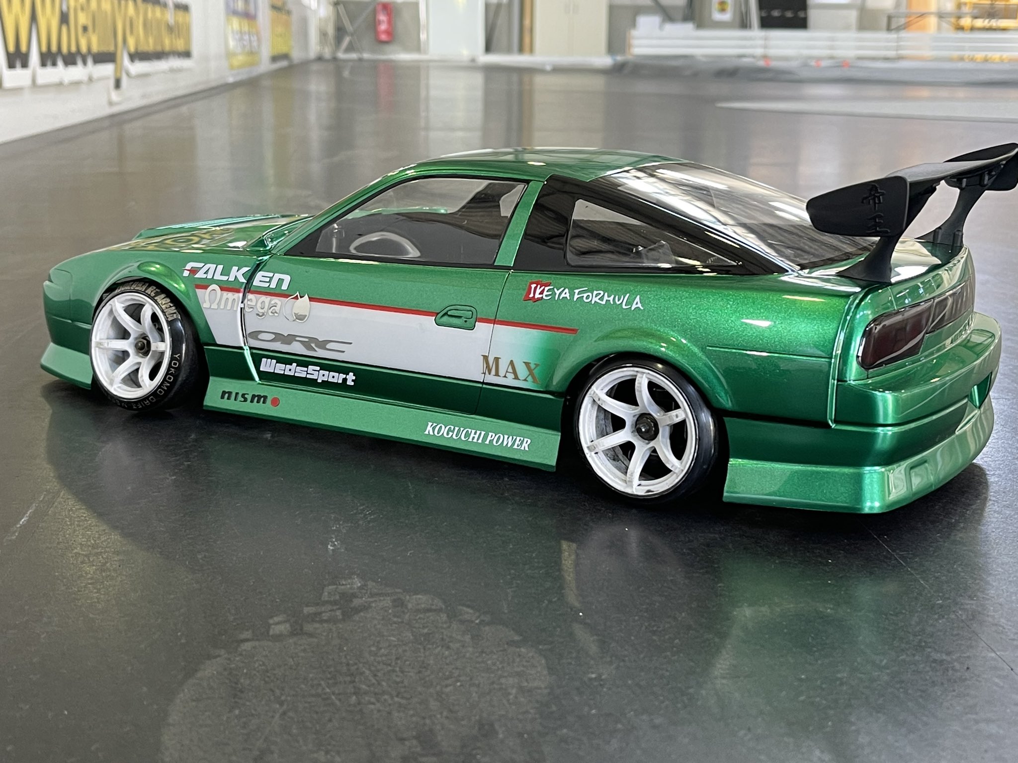 YOKOMO  古口180SX ラジコンボディ ヨドバシ.com - ヨコモ YOKOMO SD-DKPB DUNLOP/古口パワー180SX