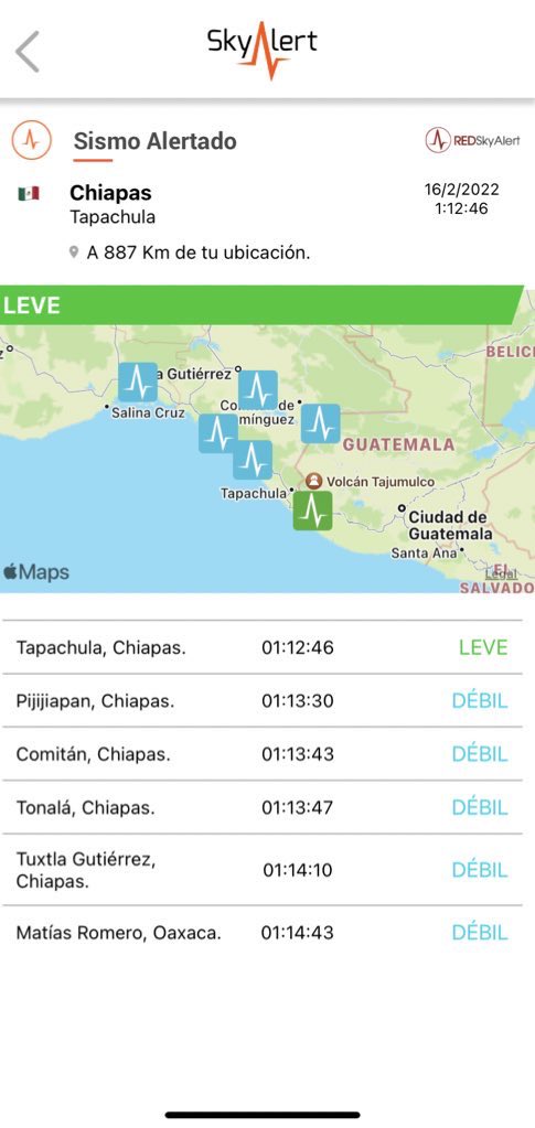 SkyAlertMx's tweet photo. Epicentro del sismo de 6.5 (preliminar)  en la costa de Guatemala.

Por la lejanía del epicentro fue detectado con intensidad leve en Tapachula, Chiapas.

La zona cercana al epicentro tuvo intensidades fuertes.

#SismoGuatemala🇬🇹 https://t.co/Mf28aVi6XR