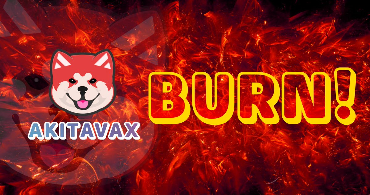akitavax's tweet photo. 🔥🔥100.000.000 $AKITAX worth 80.000 USD is BURNT!🔥🔥🐶

#TokenBurn https://t.co/0QKONlC1Qp