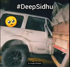 SaffronVoice_'s tweet photo. Now, Khalistani's want to blame PM Modi &amp; BJP for the death of Punjabi actor Deep Sidhu neglecting the fact that Alcoholic Beverage was also found in his car. #UdtaPunjab

Everything will be soon clear after the Postmortem report.

 #DeepSidhuDeath #DeepSidhu https://t.co/bojeBrT5DR