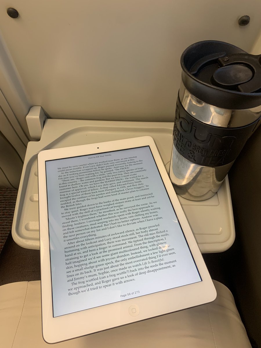 Morning commutes are back! Loving that I’ve joined @EssexLibraries and can read all of the books using @BorrowBox! Whilst you can’t beat a physical book this helps with the weight of my bag 😂

Currently readying #HowtoKillYourFamily & listening to #AtomicHabits