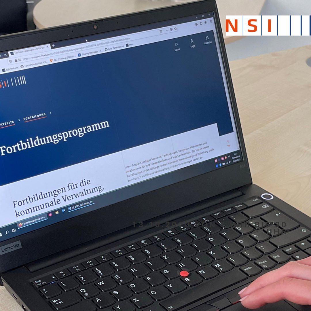 HSVNtweet's tweet photo. Wussten Sie schon, dass unser Fortbildungsprogramm auf unserer Website rund um die Uhr einsehbar ist und fortlaufend ergänzt wird?

Informationen und Anmeldung hier: https://t.co/myejeNyTBG

#nsi #nsi_hsvn #fortbildung #weiterbildung #qualifizierung #seminar https://t.co/OcsNd2husV