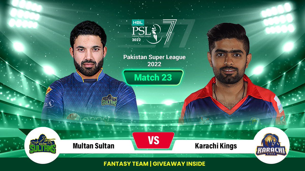jatfantasytips's tweet photo. PSL 2022 Match 23 : Multan Sultans vs Karachi Kings Preview Video:

https://t.co/m0CX21hrgo
https://t.co/m0CX21hrgo
https://t.co/m0CX21hrgo
https://t.co/m0CX21hrgo

Click on the above link, watch video &amp; also win Rs 1000/- Cash Giveaway 👆👆👆👆👆👆 https://t.co/2Es9nsXtMU