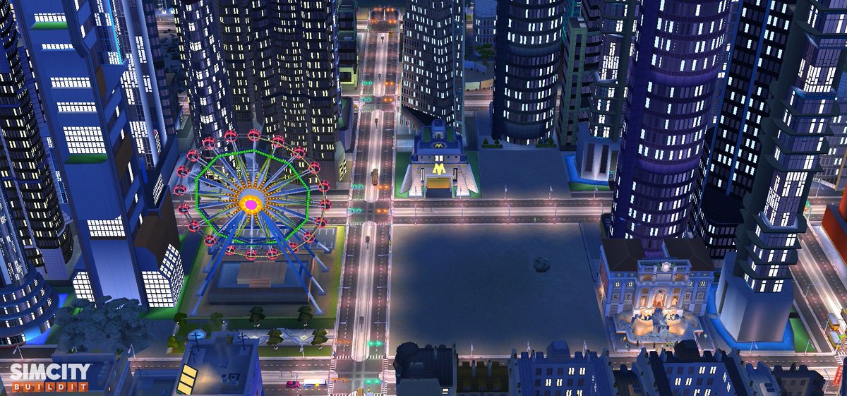 SimcityPro's tweet photo. Used some of the contest of the mayors winning to buy Maxis Manor #3 … love that I have some extra space in my Capital… any cool ideas to fill this new found space? #simcity #simcitybuildit https://t.co/OrRsSGXbIu