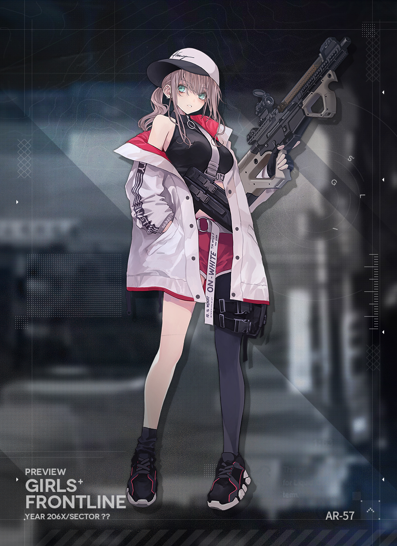 Girls Frontline En Official Don T Call Her A Battle Maniac Only Because She Likes Studying Tactics And Modifying Weapons The 4 Star Submachine Gun Ar 57 Will Be Added To The Production Pool