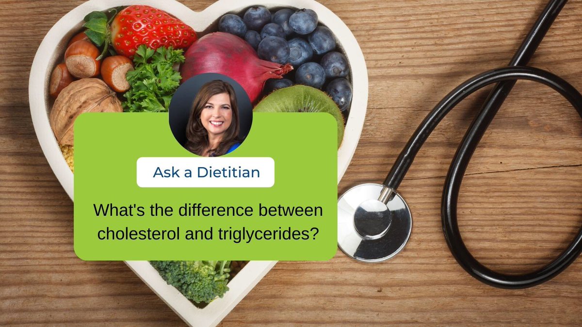 It's Heart Month! We tackle a common question of cholesterol versus triglycerides. Get the answer here - nutritionfornonnutritionists.com/2022/02/whats-…  Do you have a burning nutrition question? Ask us, &amp; we'll share our answer in a future newsletter. #hearthealth #cholesterol #triglycerides #dietitian