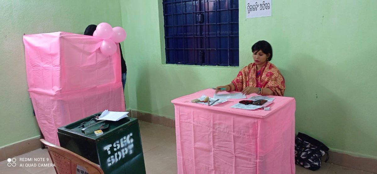 dmkoraput's tweet photo. #PinkPollingStation in @BORIGUMABLOCK1 .
#PRIElectionOdisha2022
@secodisha @IPR_Odisha @CMO_Odisha @SecyChief https://t.co/ziwKatjFKp