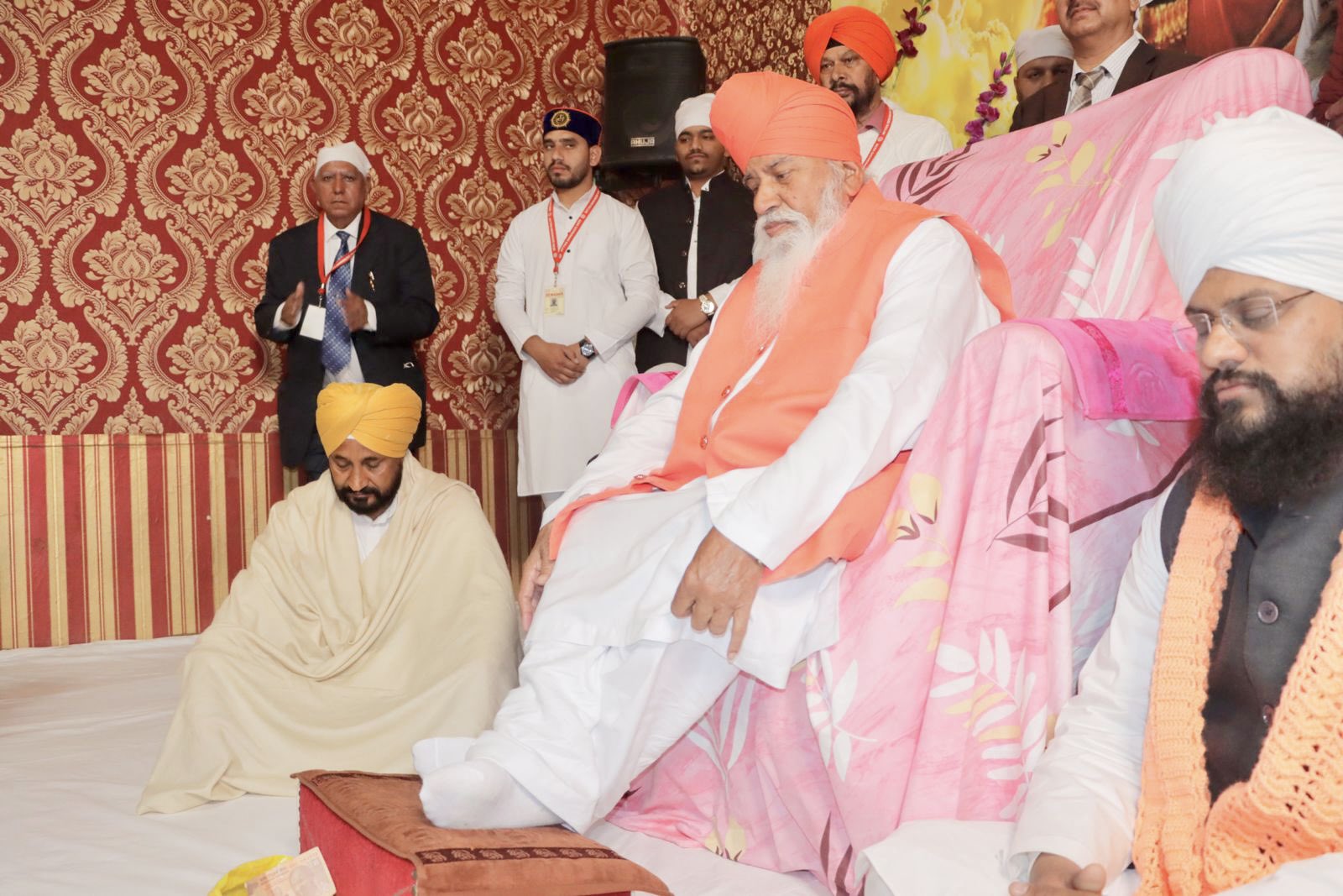 CM Channi arrives in