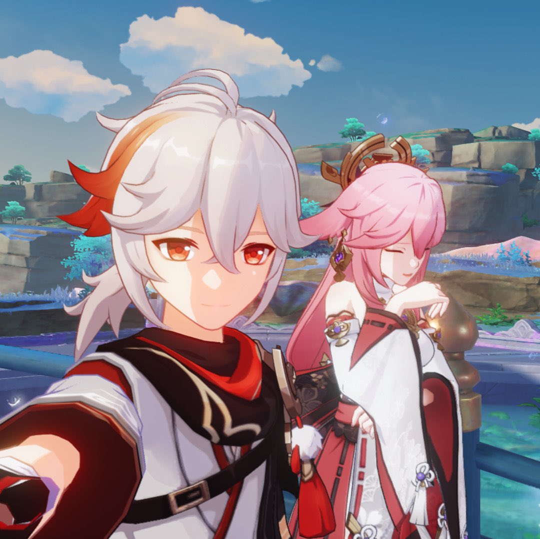 hourkazuha's tweet image. kazuha and your future 5* 😉