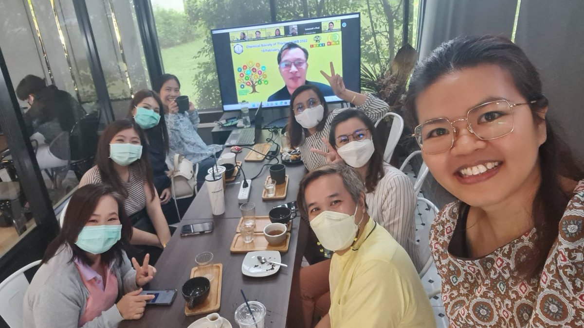 FuntechC's tweet photo. Department Of Chemistry, Walailak University joined the Women Global BREAKFAST 2022 (GWB2022) with the Society of Chemistry of Thailand. #GWB2022 https://t.co/tujAZ0CyAD