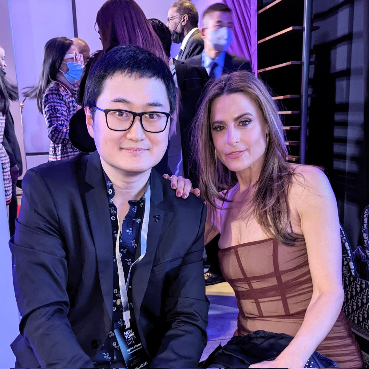 Missed hangin' with Yitong at the fashion shows! #NYFW #nycnights🗽 #fashionshows