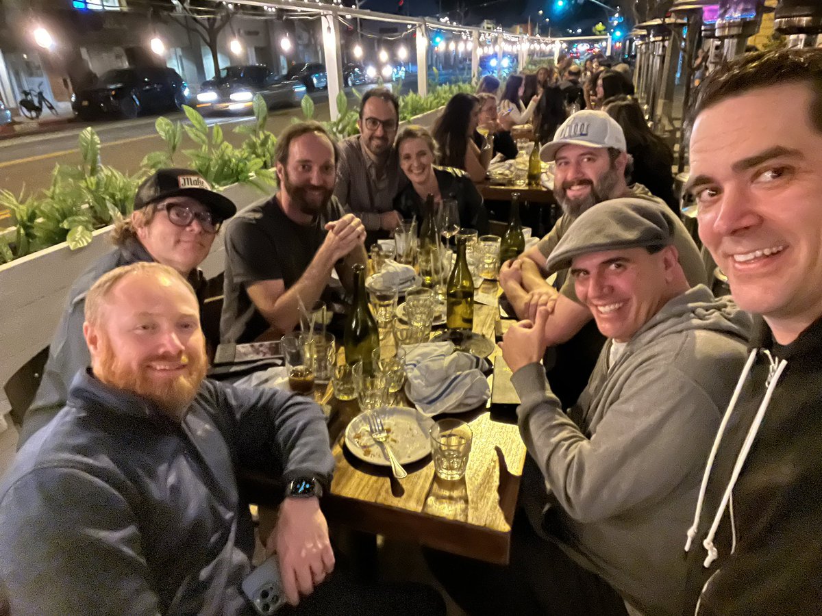 domthedp's tweet image. Super Bowl weekend is always a “family” reunion with a football game on the last day.  Love these guys….