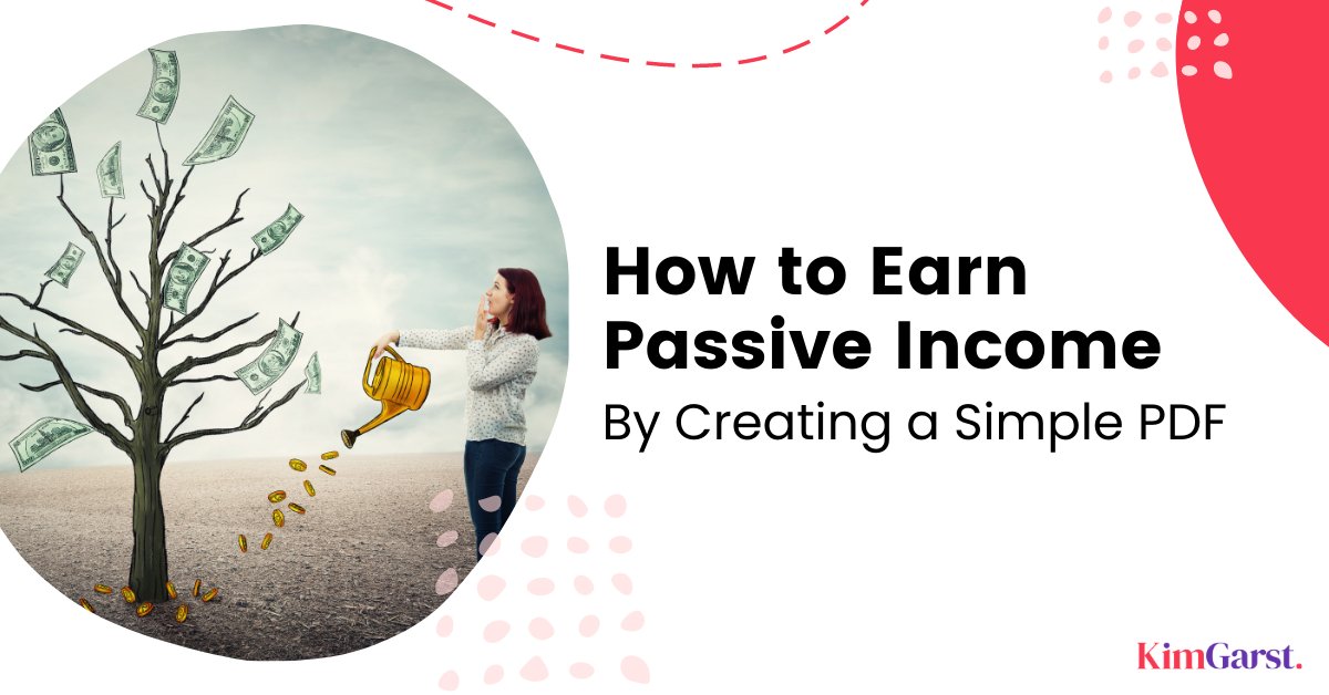 kimgarst's tweet photo. Start generating passive income by creating a simple β but insanely useful β PDF that people are willing to pay for!
#KimGarst #KimGarstBlog #passiveincome #pdfproducts #digitalproducts #minioffer https://t.co/ODYMrSjFCk https://t.co/1N9twBzV0r