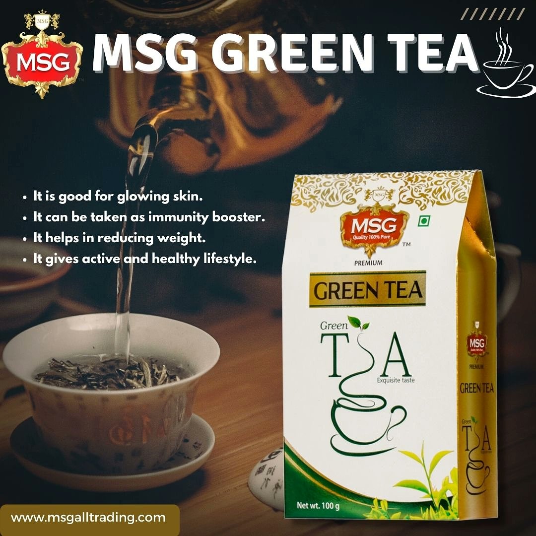 MSGAllTrading's tweet photo. MSG Premium Green Tea is rich in polyphenols, which are natural compounds that have health benefits, such as reducing inflammation and helping to fight cancer.
βοΈImproves brain function
βοΈFat loss
βοΈProtecting against cancer
Buy Nowπ :
https://t.co/liw3DtuSlj
#MSGGreenTea https://t.co/G8hhn3vNrb