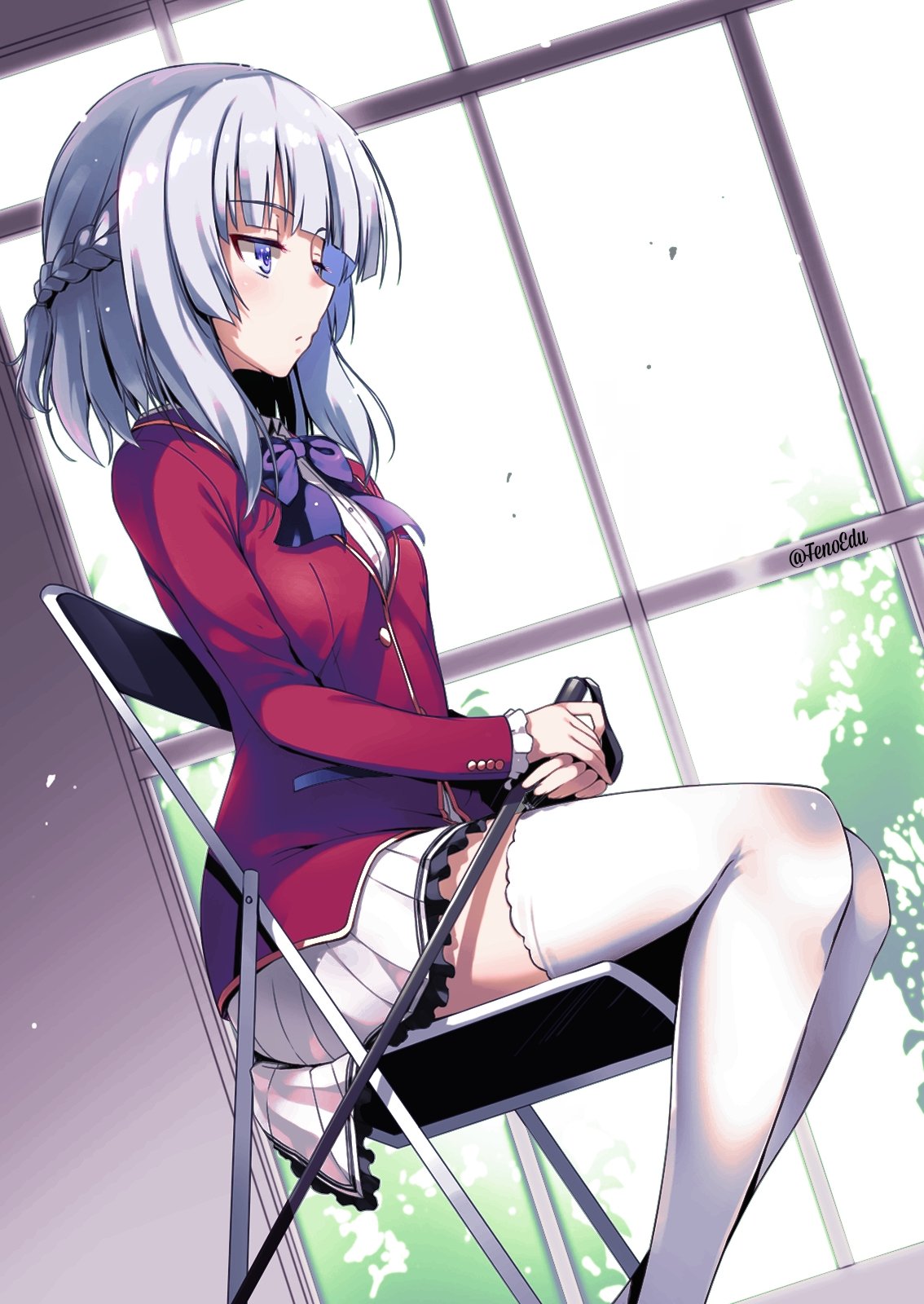 Feno on X: 😈😈❤️❤️ - Arisu Sakayanagi Youzitsu - Y2 v10 #you_zitsu #よう実 / X