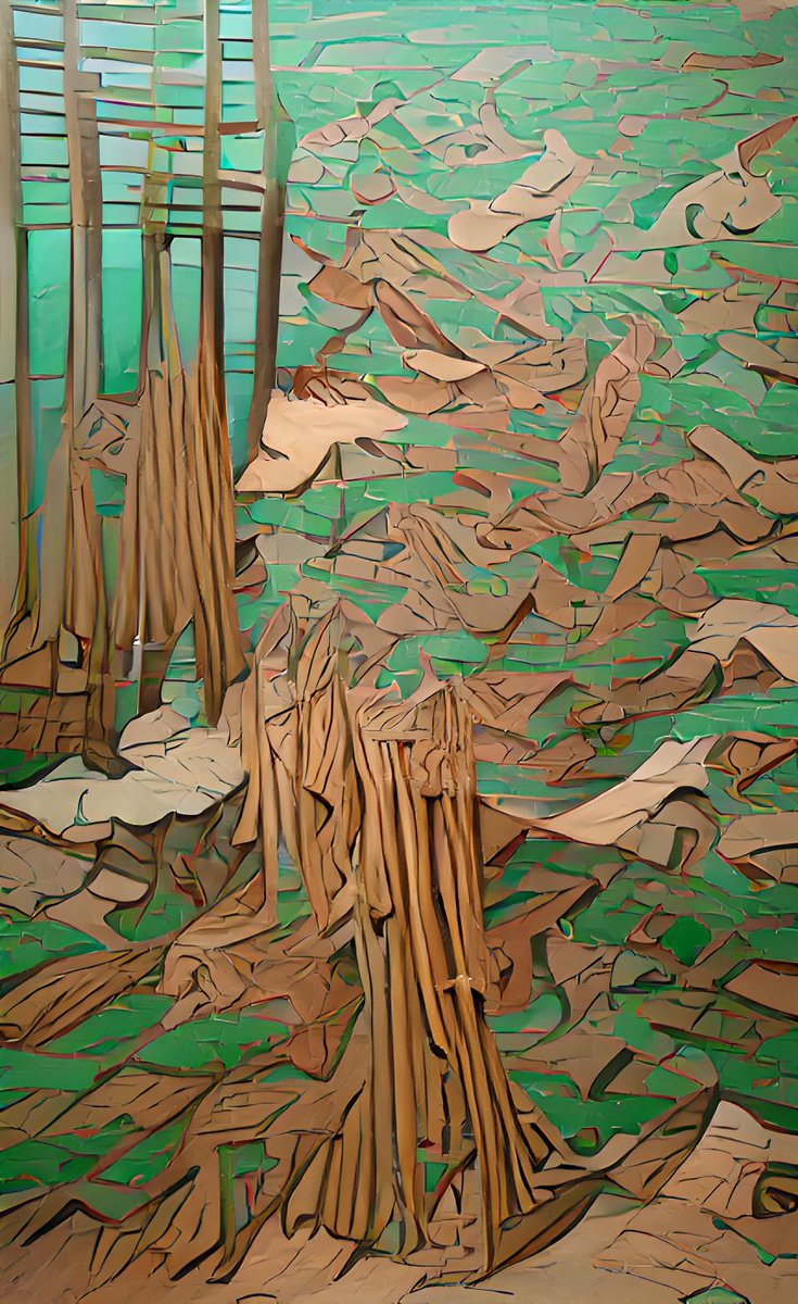 endeavescapeart's tweet photo. Wood Cutouts: #12 of 12
https://t.co/XbMWqr9B4e
Created on https://t.co/3YVtO2QOnu using the terms Wood Stick Forest Leaves Green Brown. Art Style: Pastel.
#NFT #NFTCommunity #NFTCollection #AIArtwork #womboart #abstractnft https://t.co/qojFrsEGqn