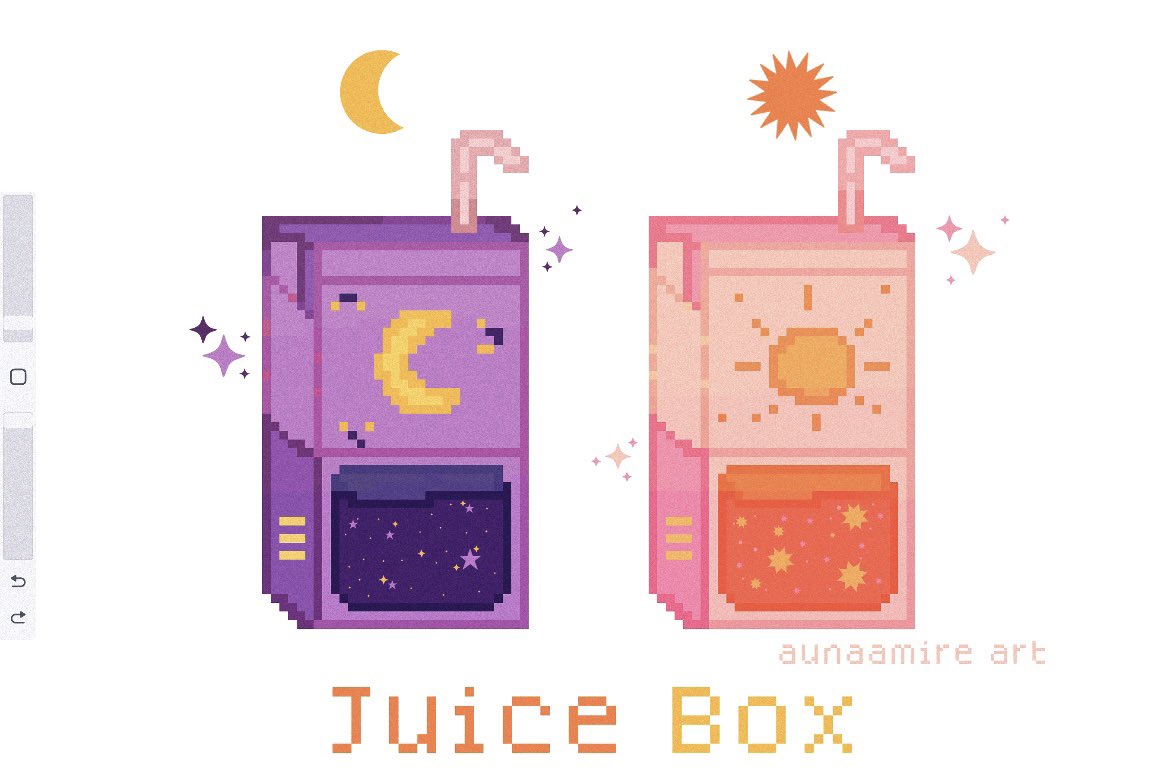 aunaamire_art's tweet photo. Today #JuiceBox for @Pixel_Dailies
#pixel_dailies 🧃#pixelaet 🧃#ドット絵 https://t.co/pJkxGbkuiC