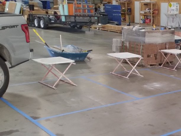 The preparation continues for the 2022 SkillsUSA District 13 masonry competition. Next up will be the bricks for the contest. Thank you Ramiro Resendez and Tejano Brick for your donation of the brick and thank you SpawGlass Const. for the use of your facilities. <a href="/HarlingenCISD/">HCISD</a>