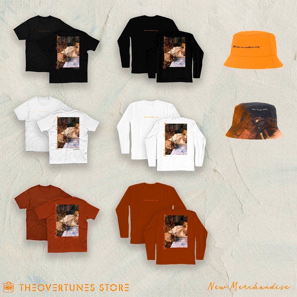 MadaEmmanuelle's tweet photo. Siapa yang sudah terima paketnya? 

Beli sekarang dan jadilah bagian dari perjalanan musik kami! 

Write Me Another Song series sudah ramai dipesan di @TheOvertunes Store di tokopedia! 😁👍🏼

Jangan lupa denger lagunya juga ya guys!

#WriteMeAnotherSong #Merchandise #TheOvertunes https://t.co/bmdJndHhdZ